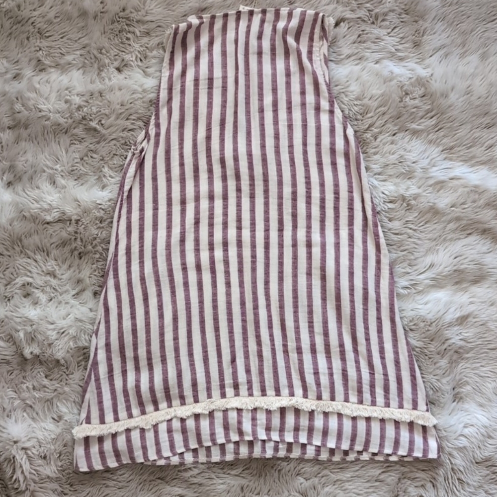 ETWO Striped fringe dress - Picture 9 of 9